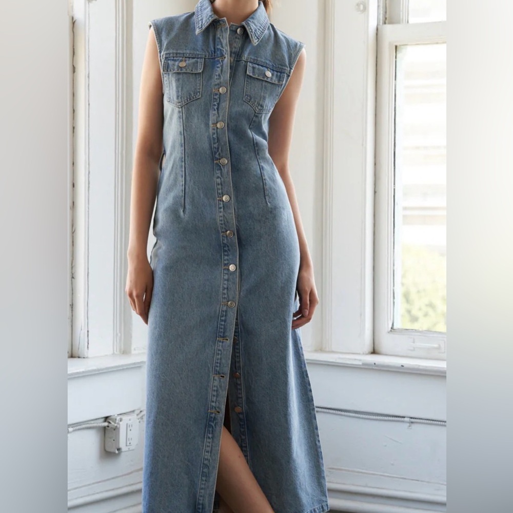 Free Market Flying Tomato Denim Dress